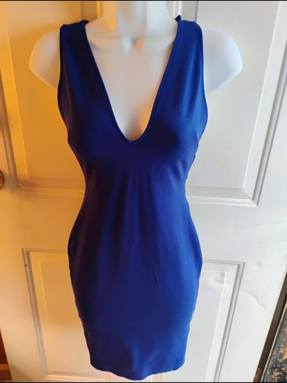 Windsor Electric Blue Dress with Branded Tag